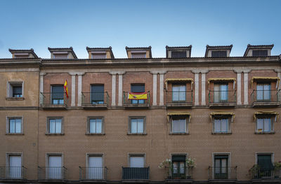 View of residential building against sky