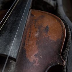 Close-up of guitar