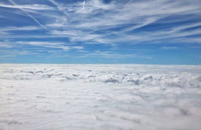 Scenic view of cloudscape against sky