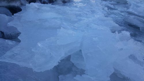 Close-up of snow