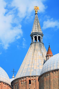 Basilica of saint anthony against blue sky