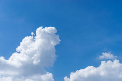 Low angle view of clouds in sky