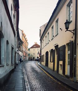 View of buildings in city