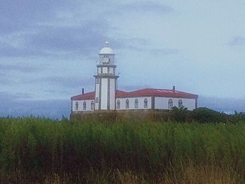 Lighthouse against sky