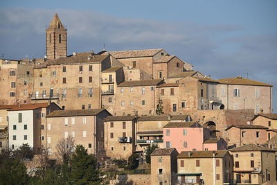 Buildings in a city