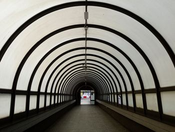 Interior of subway station