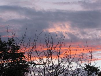 Scenic view of landscape against cloudy sky