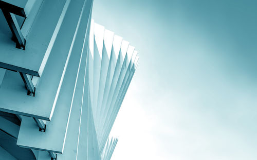 Low angle view of building against sky