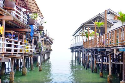 Built structure in water