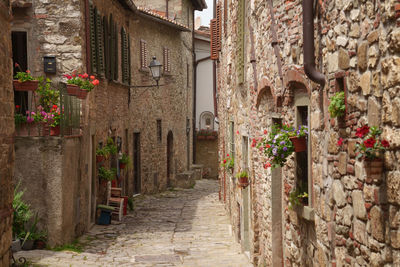 Street amidst buildings in city