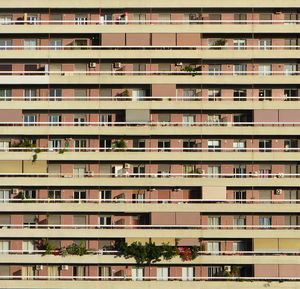 Full frame shot of residential building