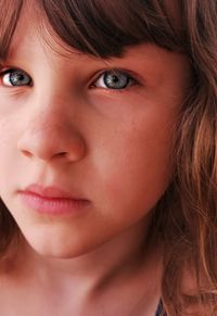 Close-up portrait of girl