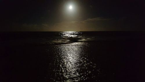 Close-up of illuminated water