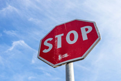 stop sign