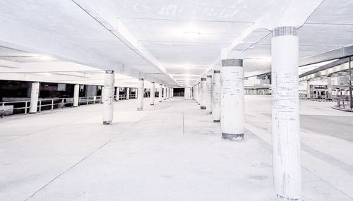 Empty walkway