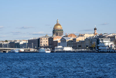 View of buildings in background