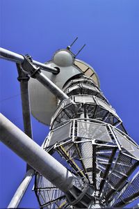 Low angle view of blue sky