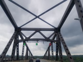 Low angle view of bridge