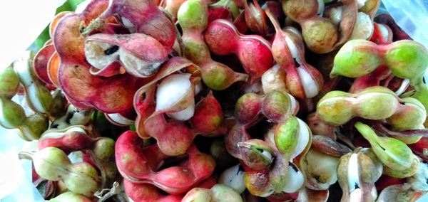 Full frame shot of fruits