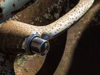 Close-up of rusty metal