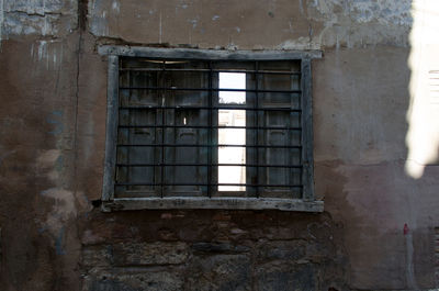 Window of building