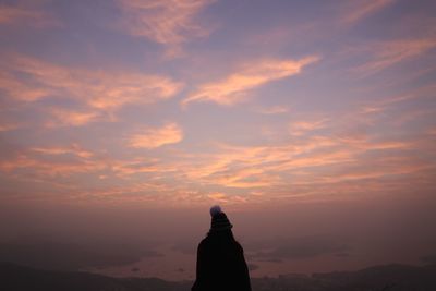 Scenic view of sky at sunset