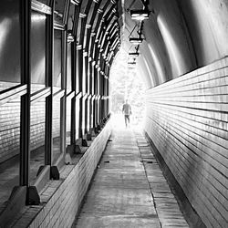 Interior of subway