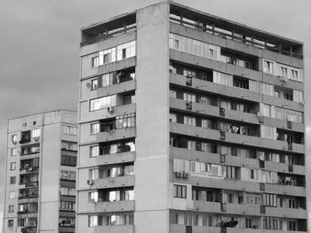 Apartment building against sky