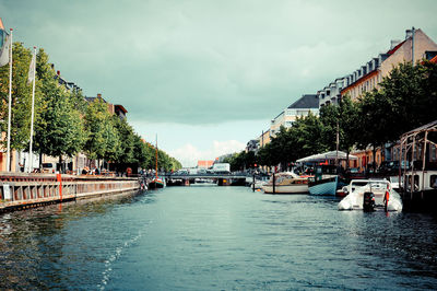 Scenic view of river against sky