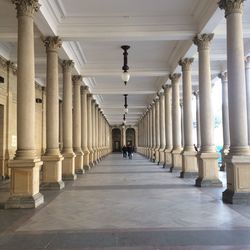 Interior of building in karlovy vari