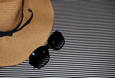 Close-up of electric lamp on table