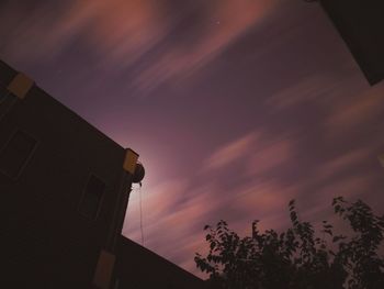 Low angle view of built structure against sky