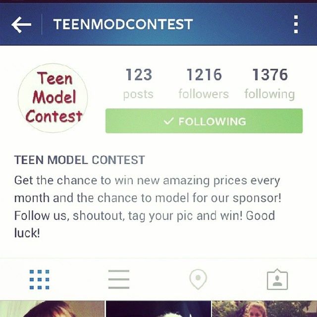 Teenmodcontest