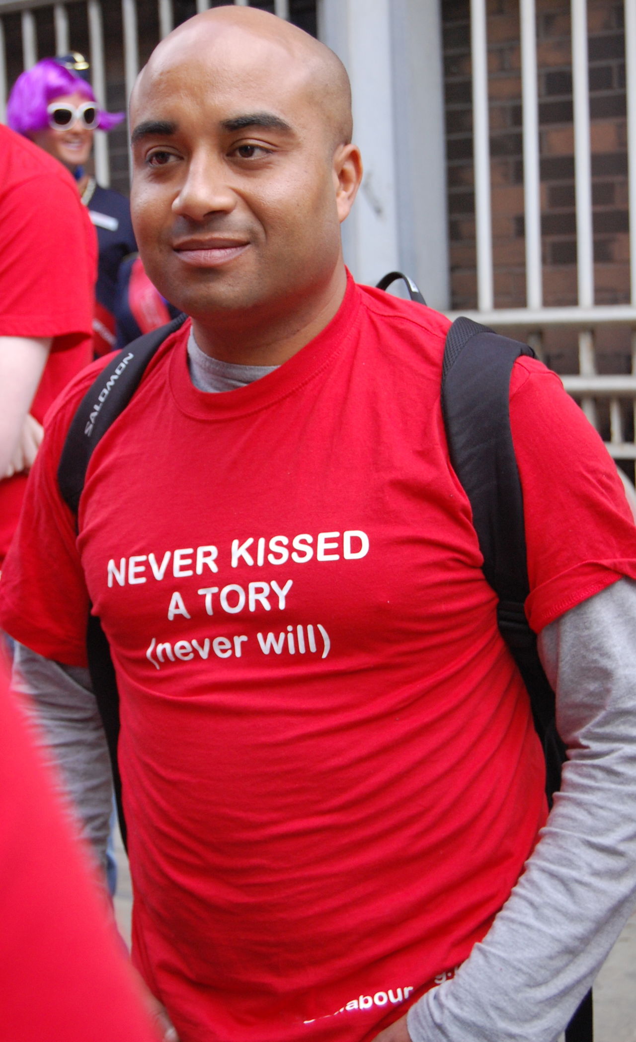 Never kissed a tory