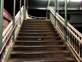 Low angle view of stairs