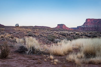 View of a desert