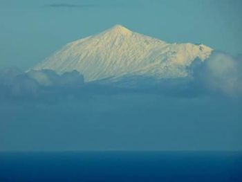 Scenic view of calm blue sea