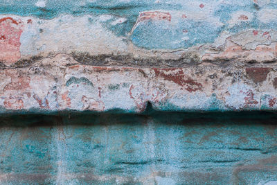 Full frame shot of weathered wall