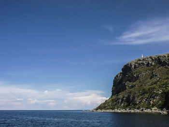 Scenic view of sea and sky