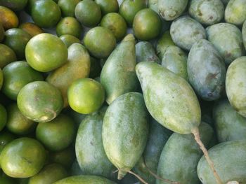 Full frame shot of fruits