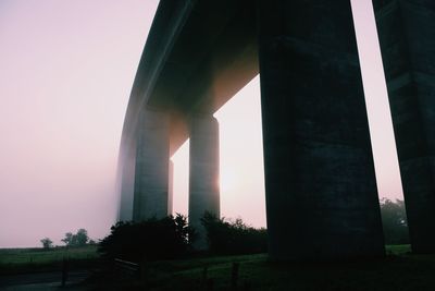 Low angle view of bridge