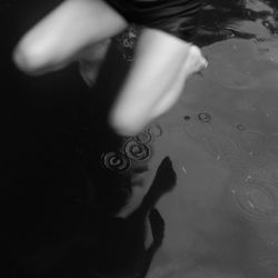 Close-up of woman in bikini