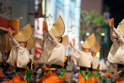 Group of people in traditional clothing