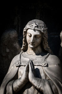 Close-up of buddha statue