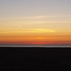 horizon over water