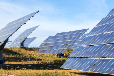 Panels of solar power station