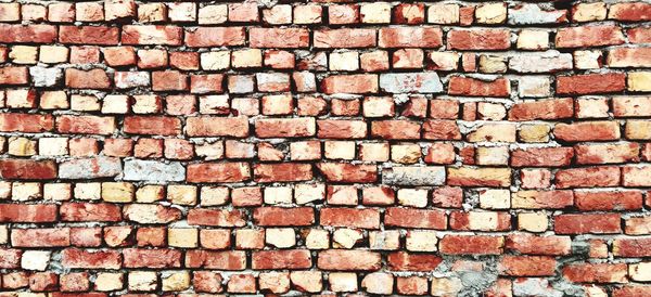 Full frame shot of brick wall