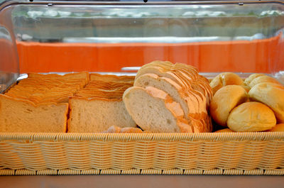 Close-up of food for sale at store