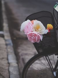 Close-up of rose bouquet