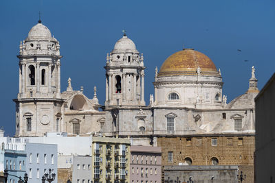 Low angle view of cathedral against sky